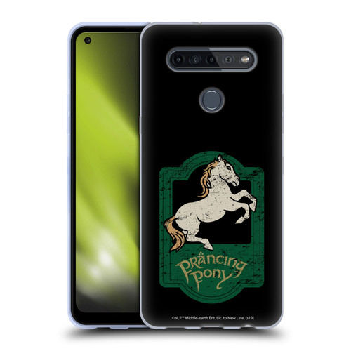 The Lord Of The Rings The Fellowship Of The Ring Graphics Prancing Pony Soft Gel Case for LG K51S