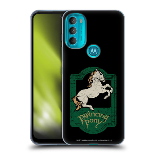 The Lord Of The Rings The Fellowship Of The Ring Graphics Prancing Pony Soft Gel Case for Motorola Moto G71 5G