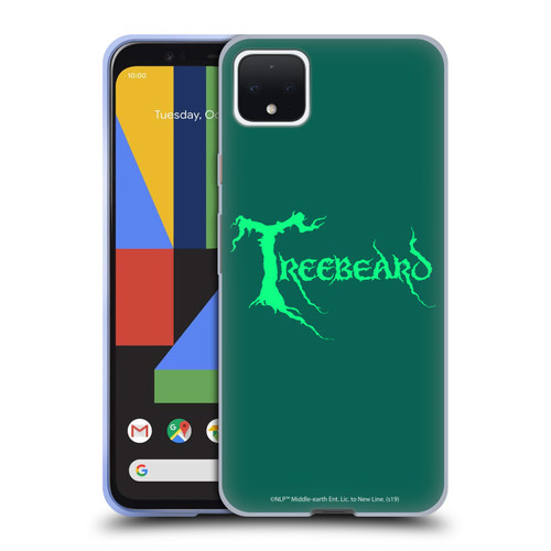 The Lord Of The Rings The Fellowship Of The Ring Graphics Treebeard Soft Gel Case for Google Pixel 4 XL