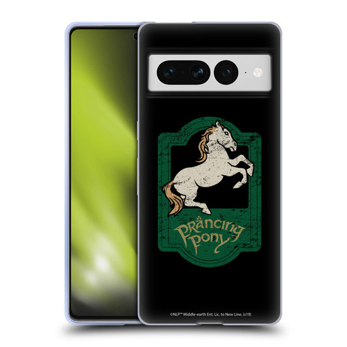The Lord Of The Rings The Fellowship Of The Ring Graphics Prancing Pony Soft Gel Case for Google Pixel 7 Pro