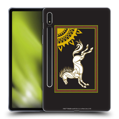 The Lord Of The Rings The Fellowship Of The Ring Graphics Flag Of Rohan Soft Gel Case for Samsung Galaxy Tab S8