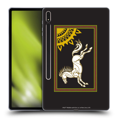 The Lord Of The Rings The Fellowship Of The Ring Graphics Flag Of Rohan Soft Gel Case for Samsung Galaxy Tab S8 Plus