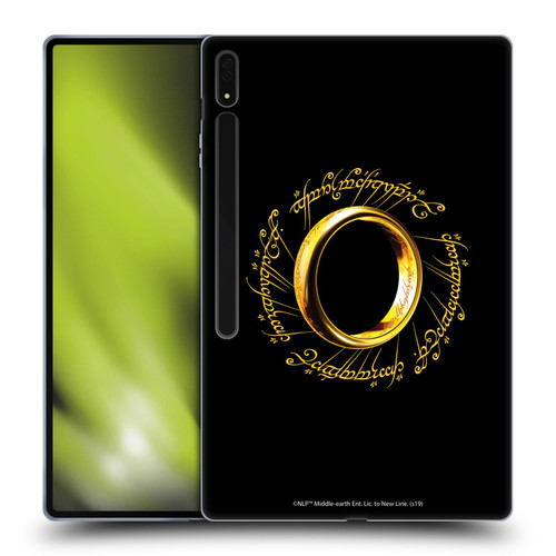 The Lord Of The Rings The Fellowship Of The Ring Graphics One Ring Soft Gel Case for Samsung Galaxy Tab S8 Ultra