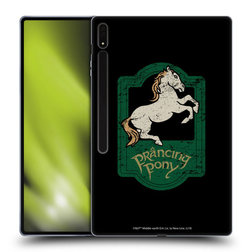 The Lord Of The Rings The Fellowship Of The Ring Graphics Prancing Pony Soft Gel Case for Samsung Galaxy Tab S8 Ultra