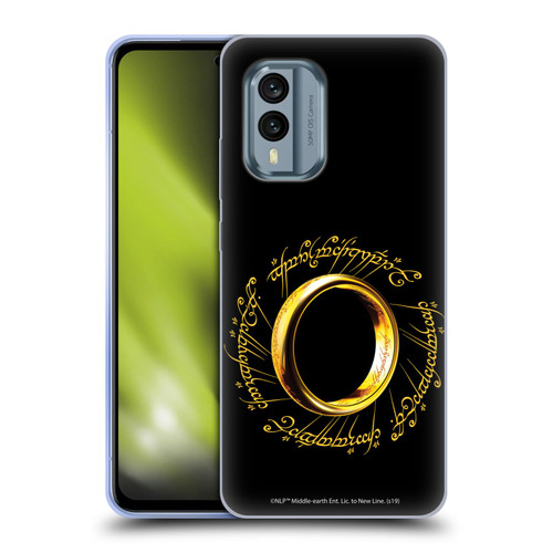 The Lord Of The Rings The Fellowship Of The Ring Graphics One Ring Soft Gel Case for Nokia X30