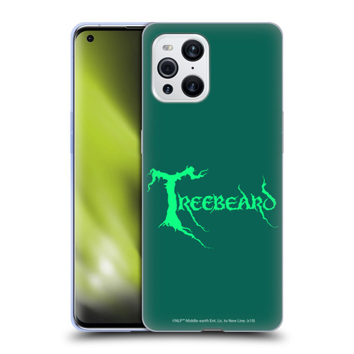 The Lord Of The Rings The Fellowship Of The Ring Graphics Treebeard Soft Gel Case for OPPO Find X3 / Pro