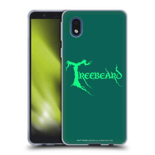 The Lord Of The Rings The Fellowship Of The Ring Graphics Treebeard Soft Gel Case for Samsung Galaxy A01 Core (2020)