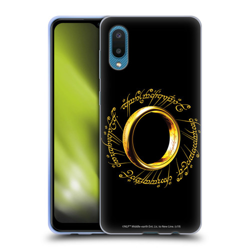 The Lord Of The Rings The Fellowship Of The Ring Graphics One Ring Soft Gel Case for Samsung Galaxy A02/M02 (2021)