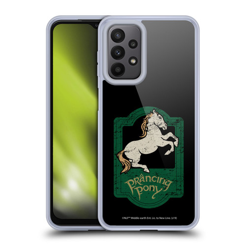 The Lord Of The Rings The Fellowship Of The Ring Graphics Prancing Pony Soft Gel Case for Samsung Galaxy A23 / 5G (2022)