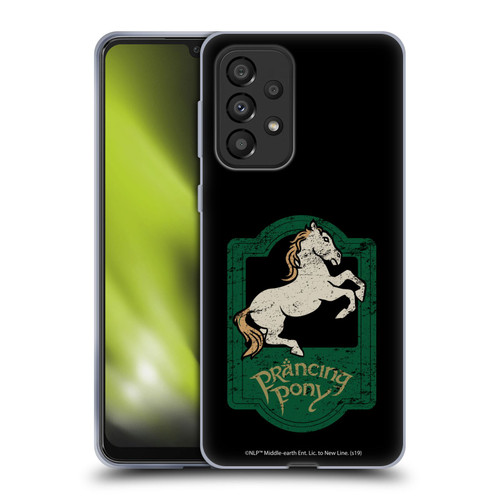 The Lord Of The Rings The Fellowship Of The Ring Graphics Prancing Pony Soft Gel Case for Samsung Galaxy A33 5G (2022)