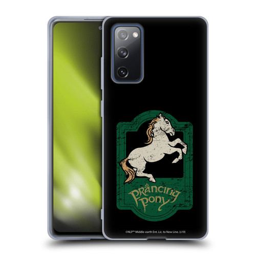 The Lord Of The Rings The Fellowship Of The Ring Graphics Prancing Pony Soft Gel Case for Samsung Galaxy S20 FE / 5G