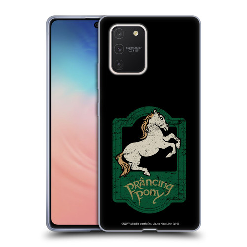 The Lord Of The Rings The Fellowship Of The Ring Graphics Prancing Pony Soft Gel Case for Samsung Galaxy S10 Lite