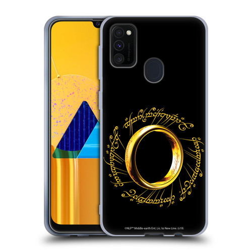 The Lord Of The Rings The Fellowship Of The Ring Graphics One Ring Soft Gel Case for Samsung Galaxy M30s (2019)/M21 (2020)