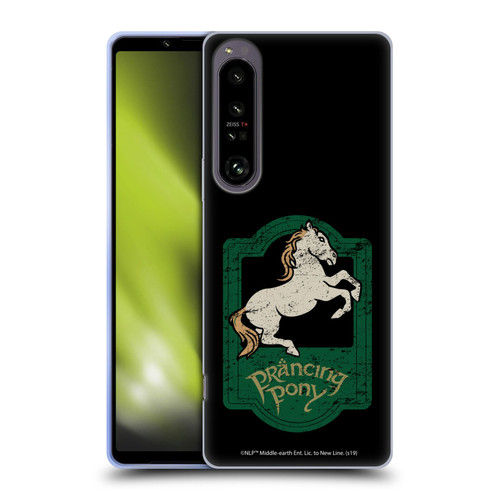 The Lord Of The Rings The Fellowship Of The Ring Graphics Prancing Pony Soft Gel Case for Sony Xperia 1 IV