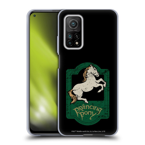 The Lord Of The Rings The Fellowship Of The Ring Graphics Prancing Pony Soft Gel Case for Xiaomi Mi 10T 5G
