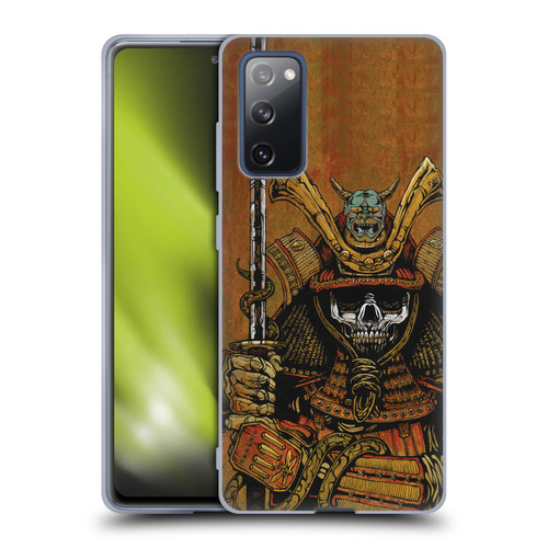 David Lozeau Colourful Grunge Samurai Soft Gel Case for Samsung Galaxy S20 FE / 5G