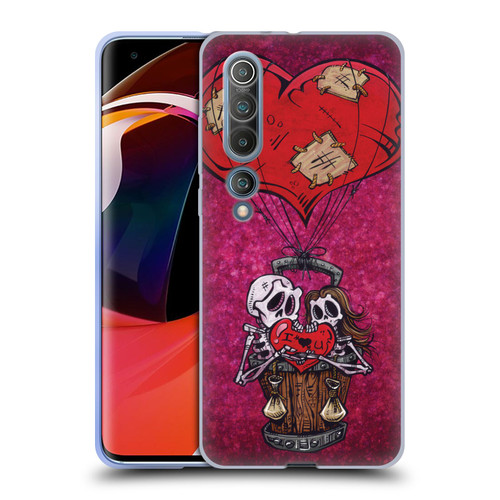 David Lozeau Colourful Grunge Day Of The Dead Soft Gel Case for Xiaomi Mi 10 5G / Mi 10 Pro 5G