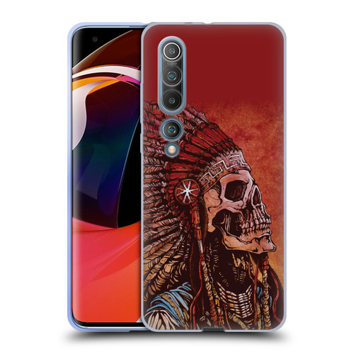 David Lozeau Colourful Grunge Native American Soft Gel Case for Xiaomi Mi 10 5G / Mi 10 Pro 5G