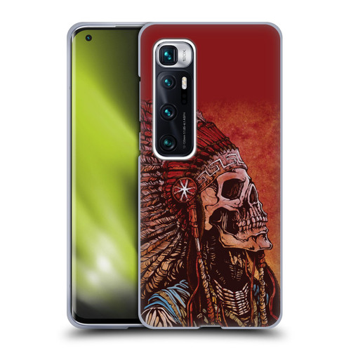 David Lozeau Colourful Grunge Native American Soft Gel Case for Xiaomi Mi 10 Ultra 5G