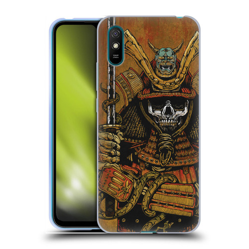 David Lozeau Colourful Grunge Samurai Soft Gel Case for Xiaomi Redmi 9A / Redmi 9AT