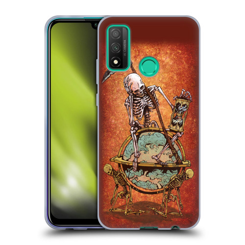 David Lozeau Colourful Art Memento Mori Soft Gel Case for Huawei P Smart (2020)