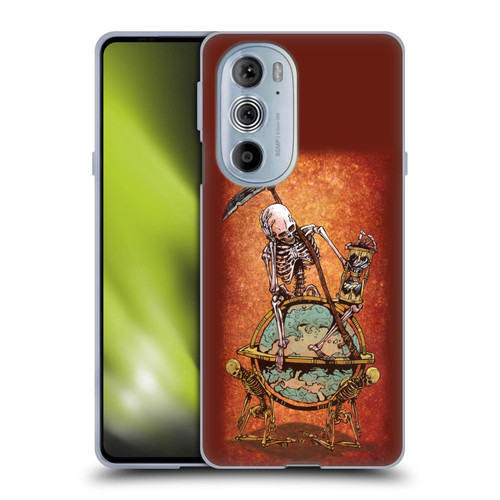 David Lozeau Colourful Art Memento Mori Soft Gel Case for Motorola Edge X30