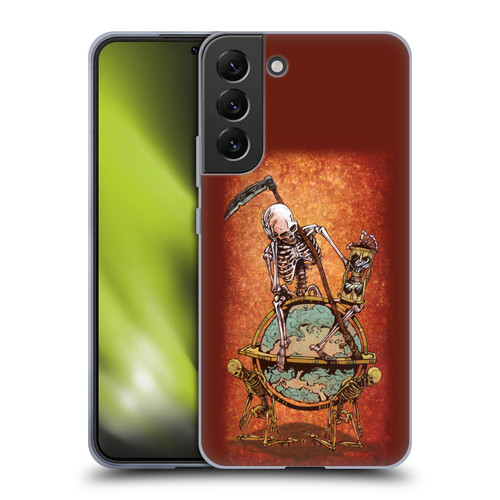 David Lozeau Colourful Art Memento Mori Soft Gel Case for Samsung Galaxy S22+ 5G