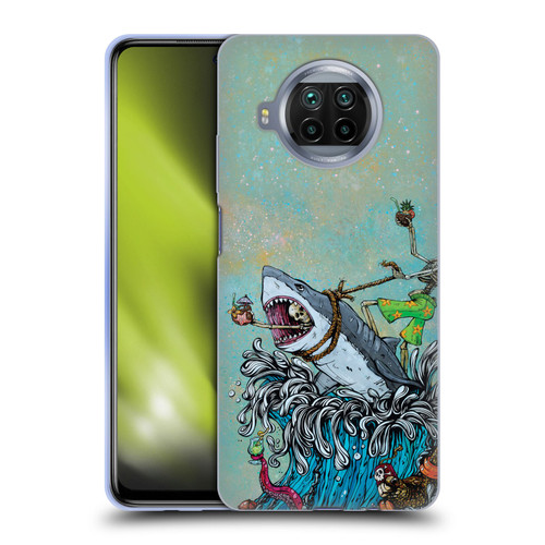 David Lozeau Colourful Art Surfing Soft Gel Case for Xiaomi Mi 10T Lite 5G