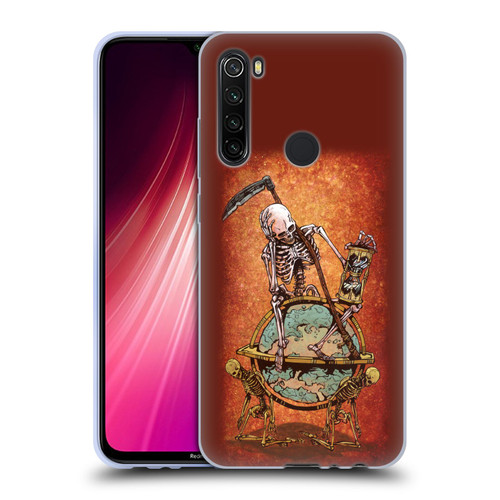 David Lozeau Colourful Art Memento Mori Soft Gel Case for Xiaomi Redmi Note 8T