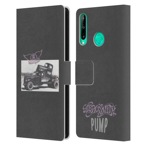 Aerosmith Black And White The Pump Leather Book Wallet Case Cover For Huawei P40 lite E