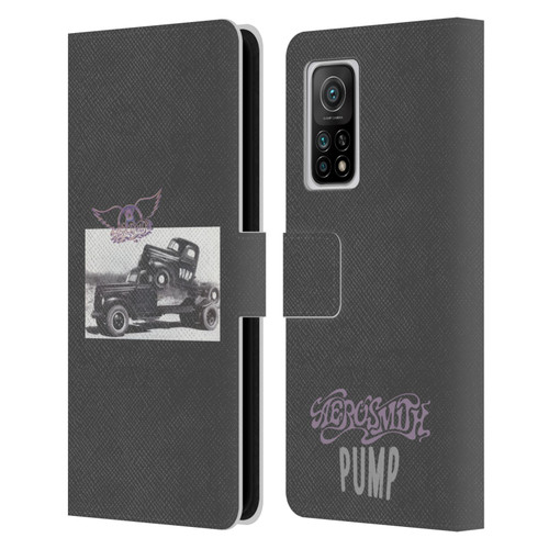 Aerosmith Black And White The Pump Leather Book Wallet Case Cover For Xiaomi Mi 10T 5G