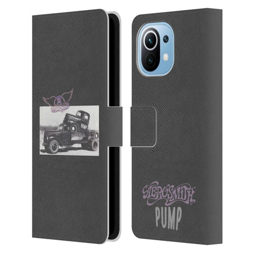 Aerosmith Black And White The Pump Leather Book Wallet Case Cover For Xiaomi Mi 11