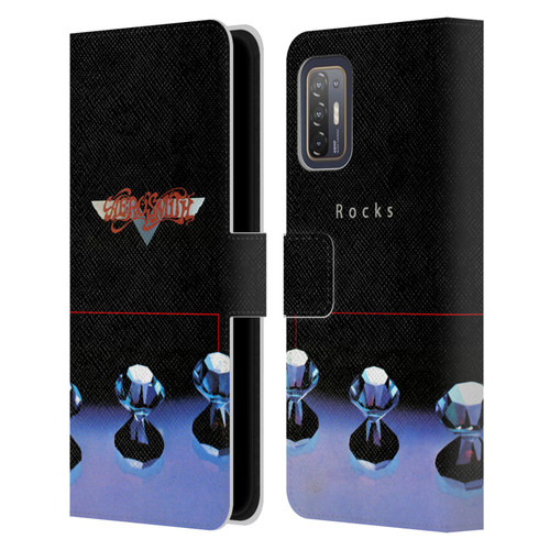 Aerosmith Classics Rocks Leather Book Wallet Case Cover For HTC Desire 21 Pro 5G