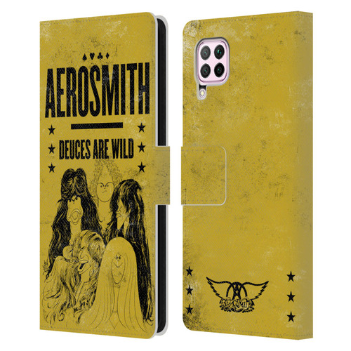 Aerosmith Classics Deuces Are Wild Leather Book Wallet Case Cover For Huawei Nova 6 SE / P40 Lite