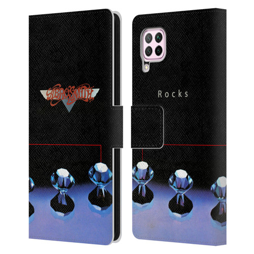 Aerosmith Classics Rocks Leather Book Wallet Case Cover For Huawei Nova 6 SE / P40 Lite