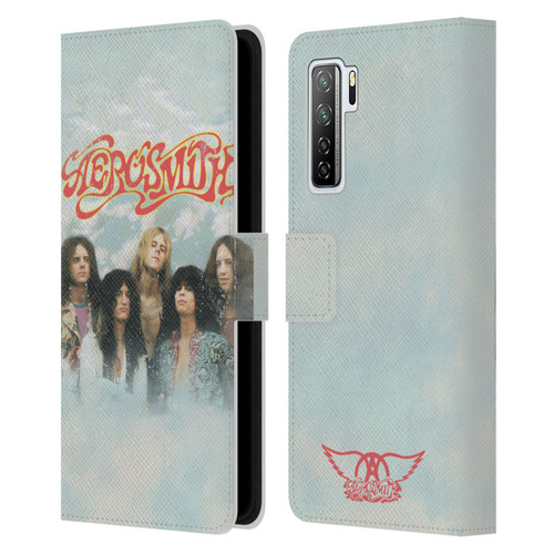 Aerosmith Classics Logo Decal Leather Book Wallet Case Cover For Huawei Nova 7 SE/P40 Lite 5G