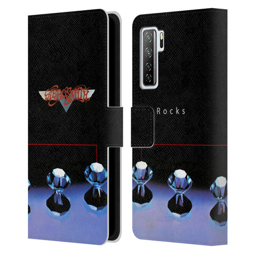 Aerosmith Classics Rocks Leather Book Wallet Case Cover For Huawei Nova 7 SE/P40 Lite 5G