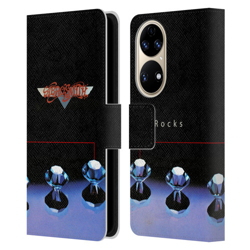 Aerosmith Classics Rocks Leather Book Wallet Case Cover For Huawei P50