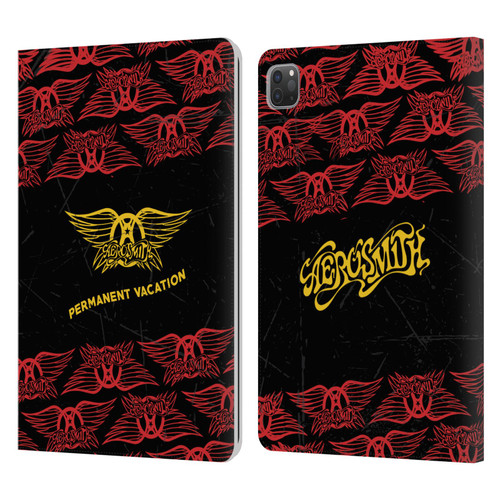Aerosmith Classics Permanent Vacation Leather Book Wallet Case Cover For Apple iPad Pro 11 2020 / 2021 / 2022
