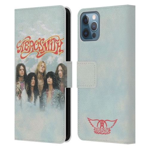 Aerosmith Classics Logo Decal Leather Book Wallet Case Cover For Apple iPhone 12 / iPhone 12 Pro