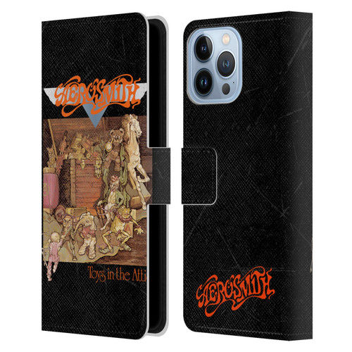 Aerosmith Classics Toys In The Attic Leather Book Wallet Case Cover For Apple iPhone 13 Pro Max