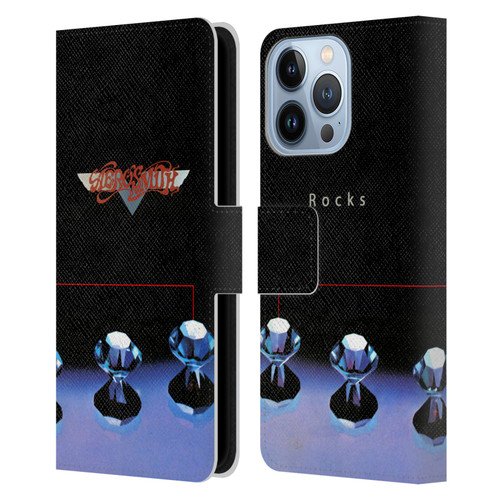 Aerosmith Classics Rocks Leather Book Wallet Case Cover For Apple iPhone 13 Pro