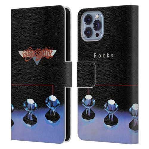 Aerosmith Classics Rocks Leather Book Wallet Case Cover For Apple iPhone 14