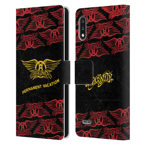 Aerosmith Classics Permanent Vacation Leather Book Wallet Case Cover For LG K22