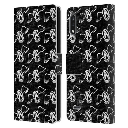 Aerosmith Classics Logo Pattern Leather Book Wallet Case Cover For LG K22