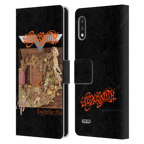 Aerosmith Classics Toys In The Attic Leather Book Wallet Case Cover For LG K22