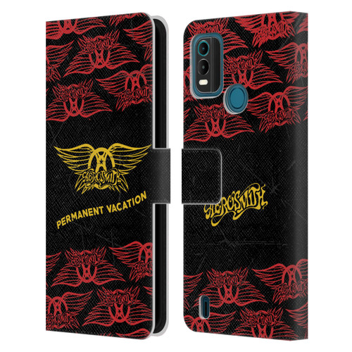 Aerosmith Classics Permanent Vacation Leather Book Wallet Case Cover For Nokia G11 Plus