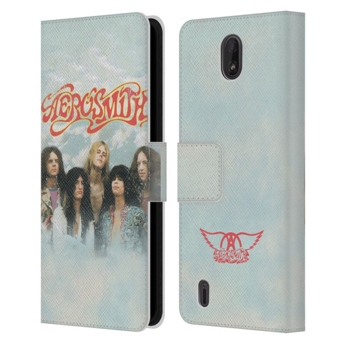 Aerosmith Classics Logo Decal Leather Book Wallet Case Cover For Nokia C01 Plus/C1 2nd Edition