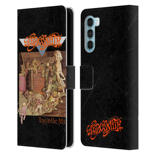 Aerosmith Classics Toys In The Attic Leather Book Wallet Case Cover For Motorola Edge S30 / Moto G200 5G