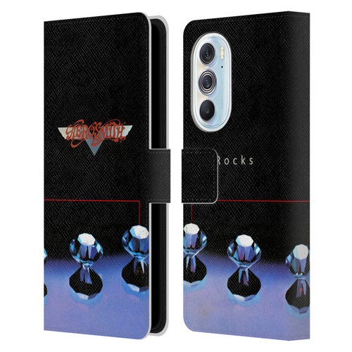 Aerosmith Classics Rocks Leather Book Wallet Case Cover For Motorola Edge X30